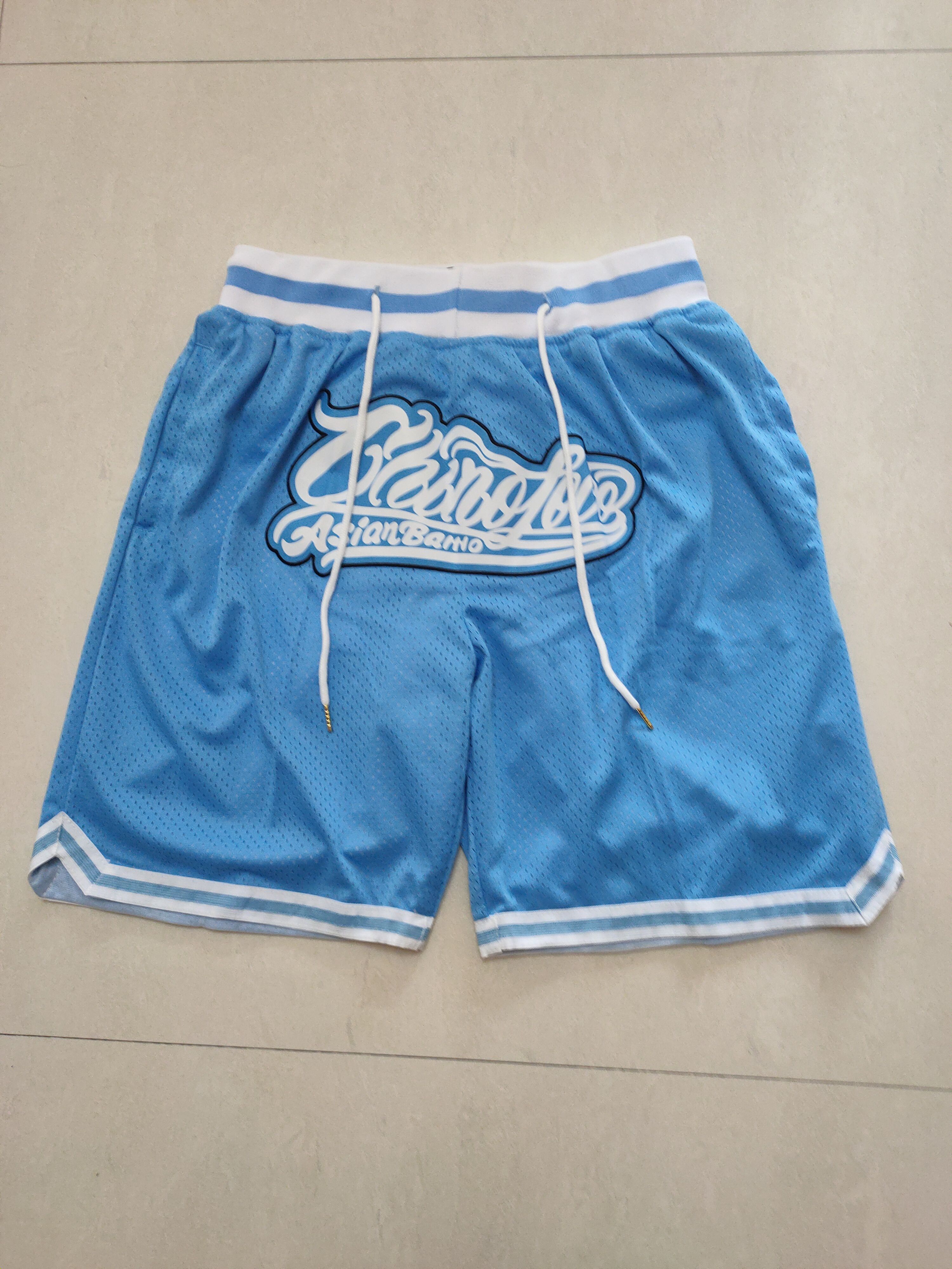 Men NBA Blue Shorts 202302185